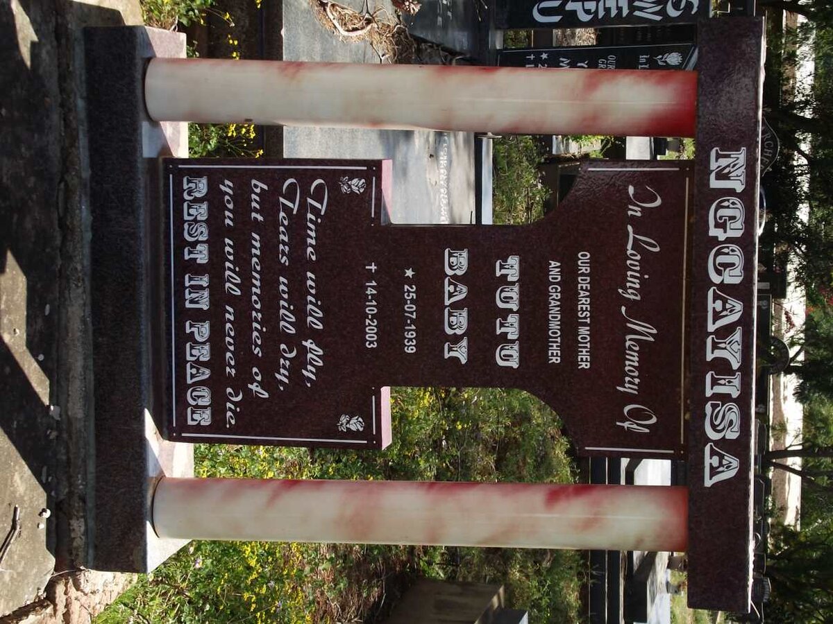 NGCAYISA Tutu Baby 1939-2003