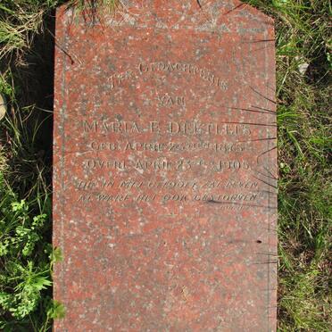 DEETLEFS Maria E. 1875-1905