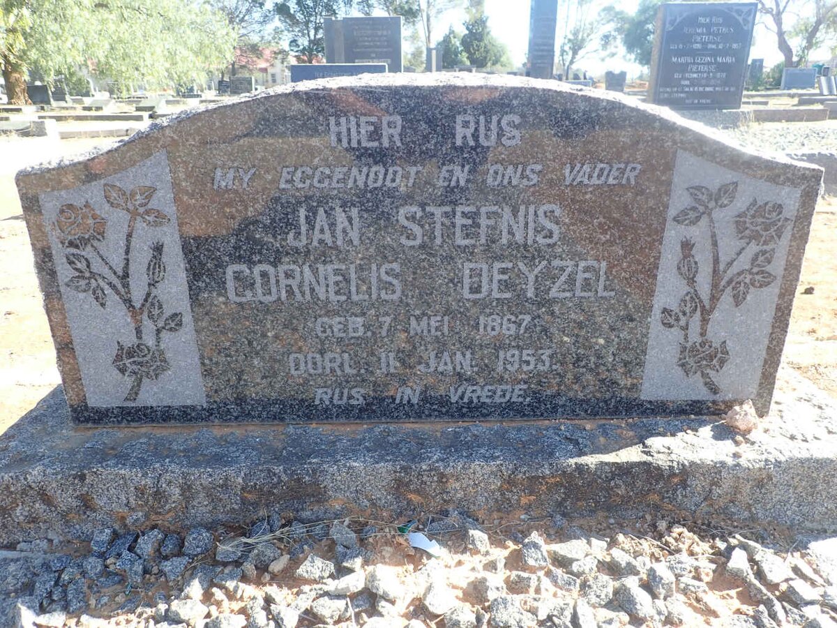 DEYZEL Jan Stefnis Cornelis 1867-1953