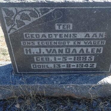 DAALEN H.J., van 1885-1942