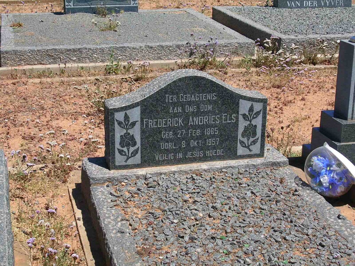 ELS Frederick Andries 1865-1957