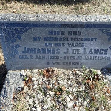 LANGE Johannes J., de 1860-1948