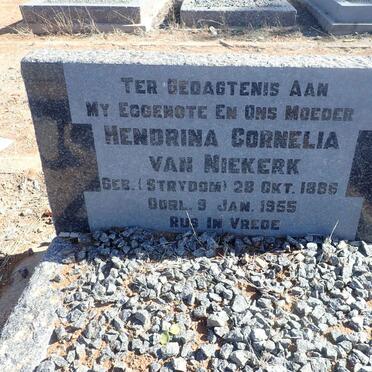 NIEKERK Hendrina Cornelia, van nee STRYDOM 1886-1955