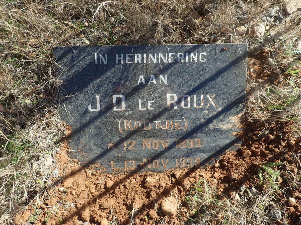 ROUX J.D., le 1893-1935