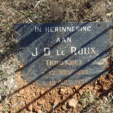 ROUX J.D., le 1893-1935