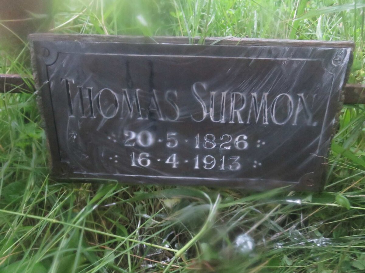 SURMON Thomas 1826-1913