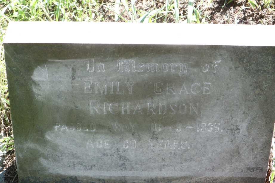 RICHARDSON Emily Grace -1965