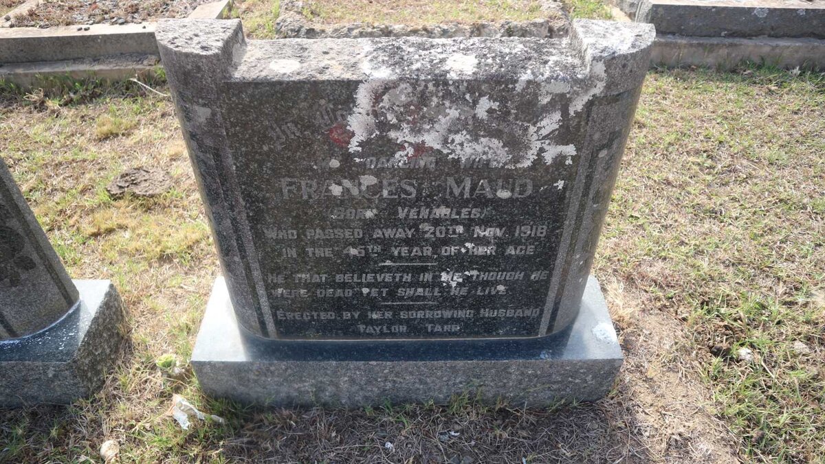 TARR Frances Maud nee VENABLES -1918