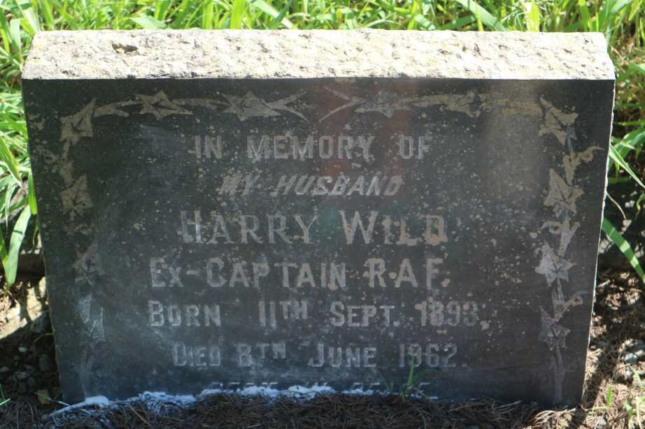 WILD Harry 1893-1962