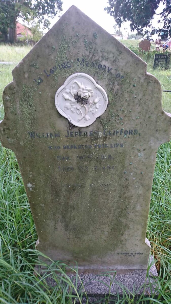 CLIFFORD William Jeffrey -1918