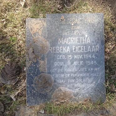 EIGELAAR Magrietha Rebeka 1944-1945