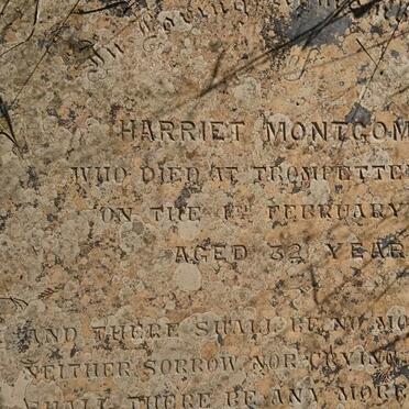 MONTGOMERY Harriet -1875