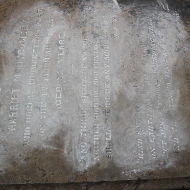 MONTGOMERY Harriet -1875