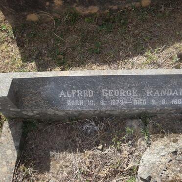 RANDALL Alfred George 1879-1965 &amp; Ethel Doreen 1897-1967