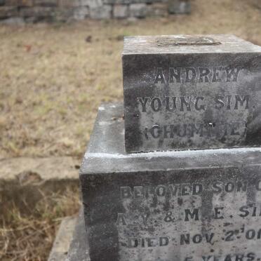 SIM Norman -1916 :: SIM Andrew Young -1901