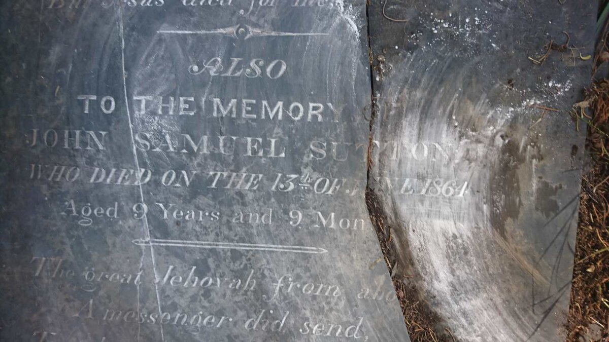 SUTTON John -1864 :: SUTTON John Samuel -1864