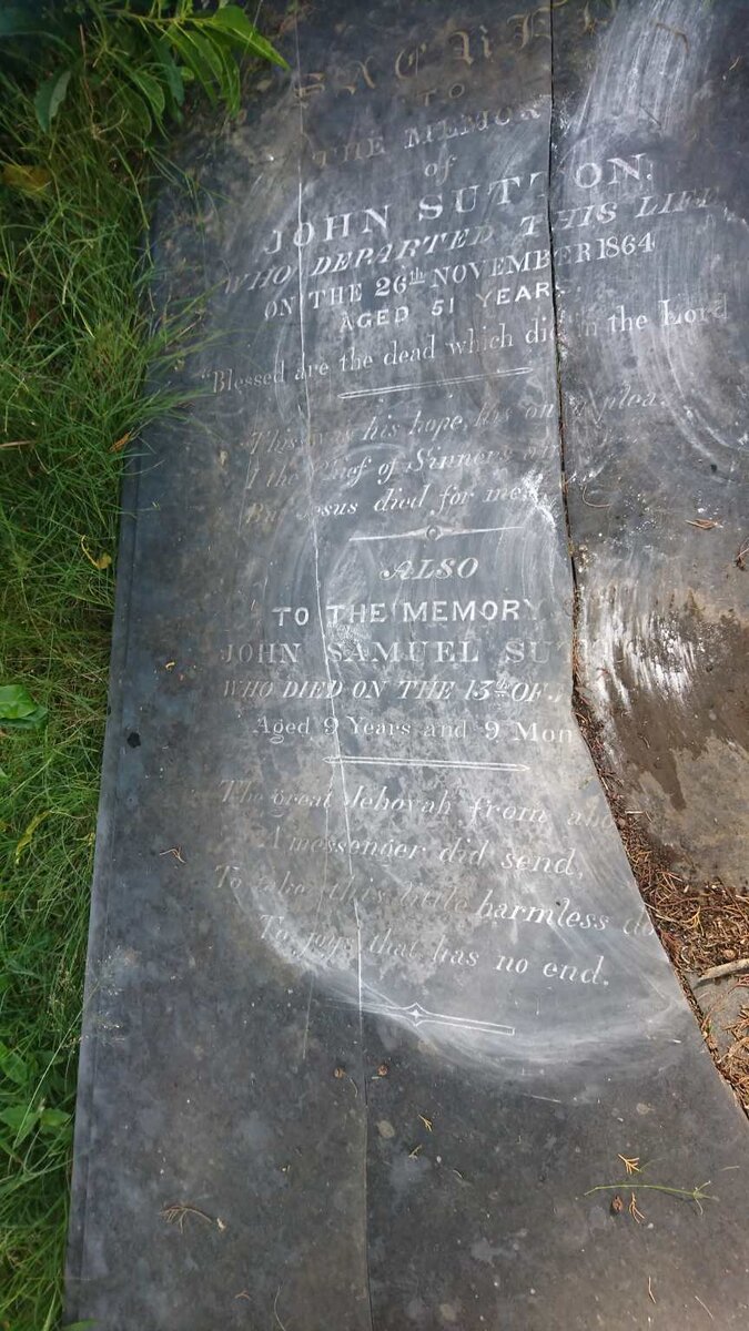SUTTON John -1864 :: SUTTON John Samuel -1864