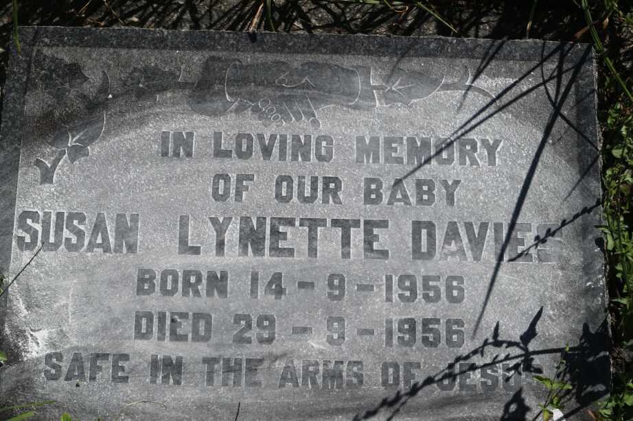 DAVIES Susan Lynette 1956-1956