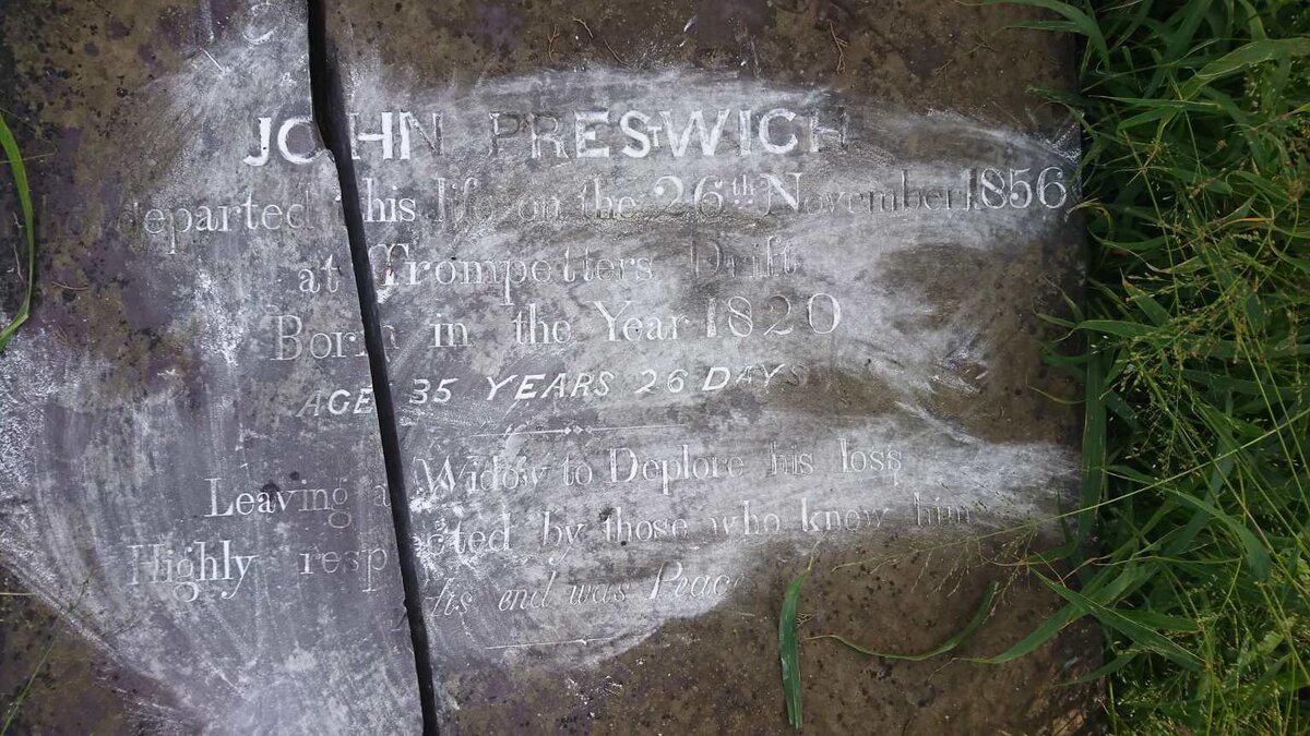 PRESWICK John 1820-1856