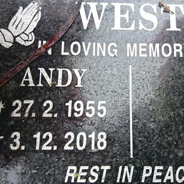 WEST Andy 1955-2018