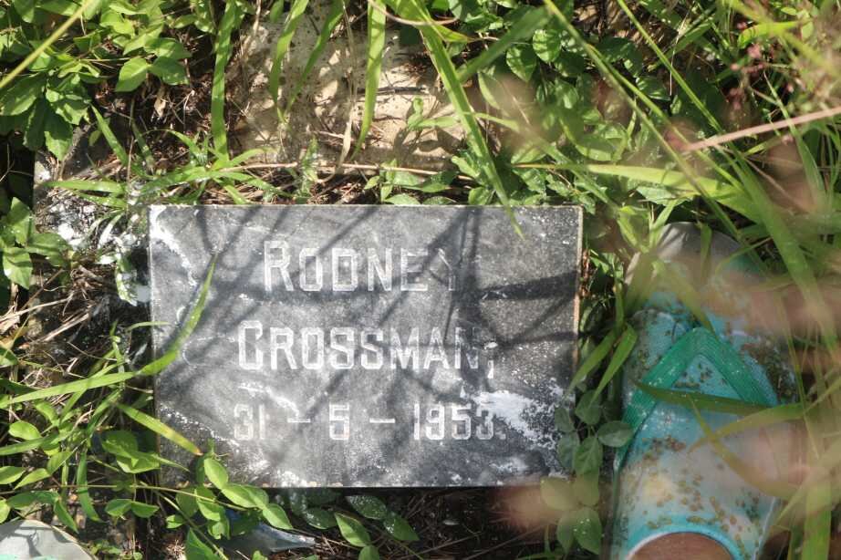 CROSSMAN Rodney -1953