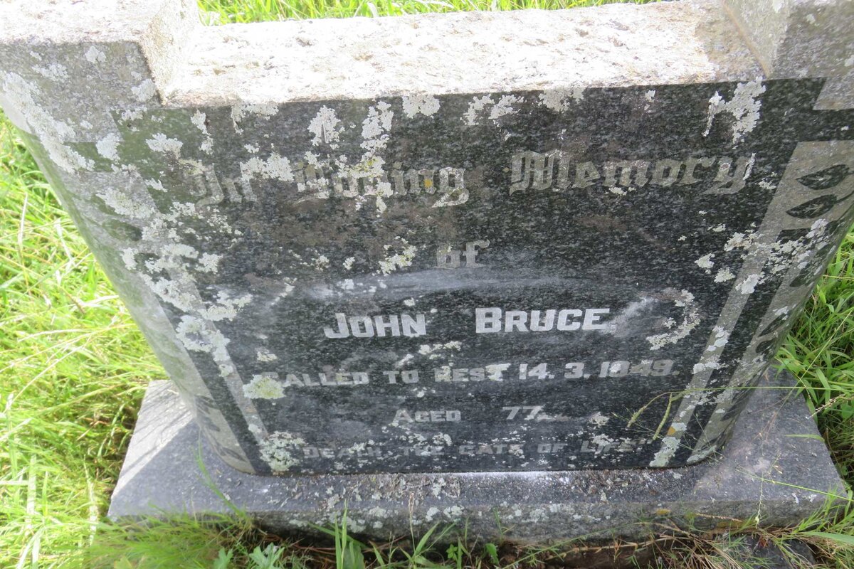 BRUCE John -1949
