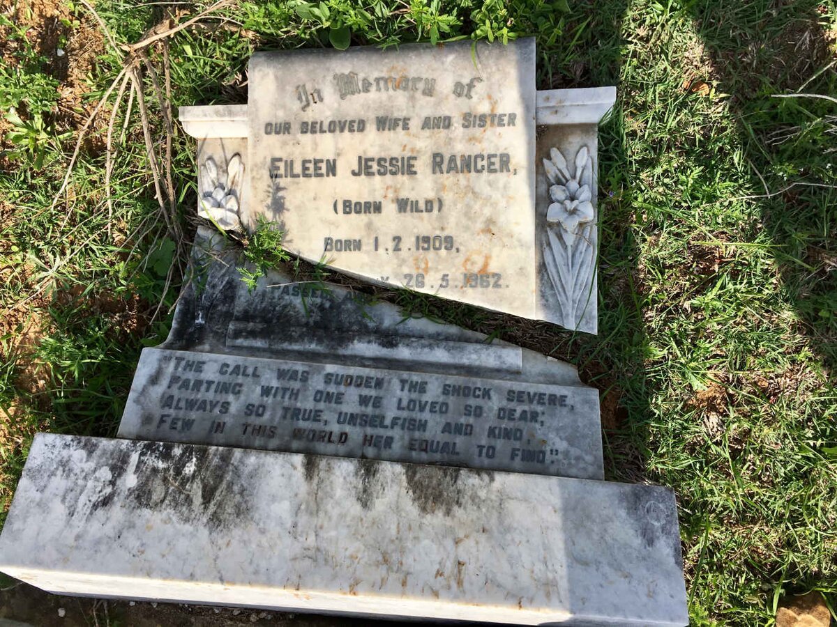 RANGER Eileen Jessie nee WILD 1909-1962
