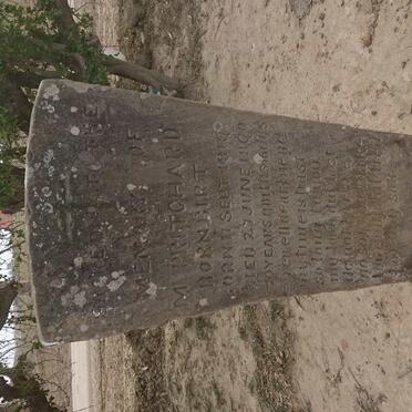 PRITCHARD M. nee BIRT 1810-1890