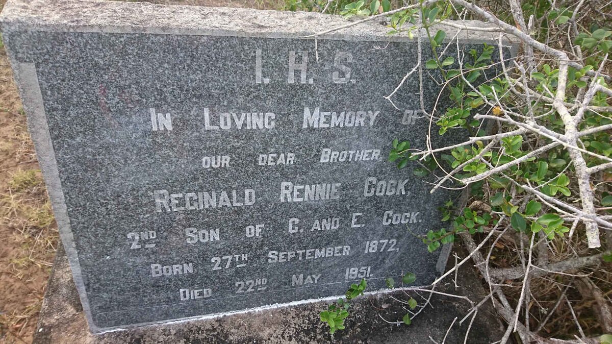 COCK Reginald Rennie 1872-1951