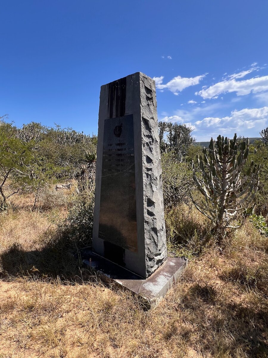 3. Line Drift Post Memorial, Frontier Wars 1835-1852  