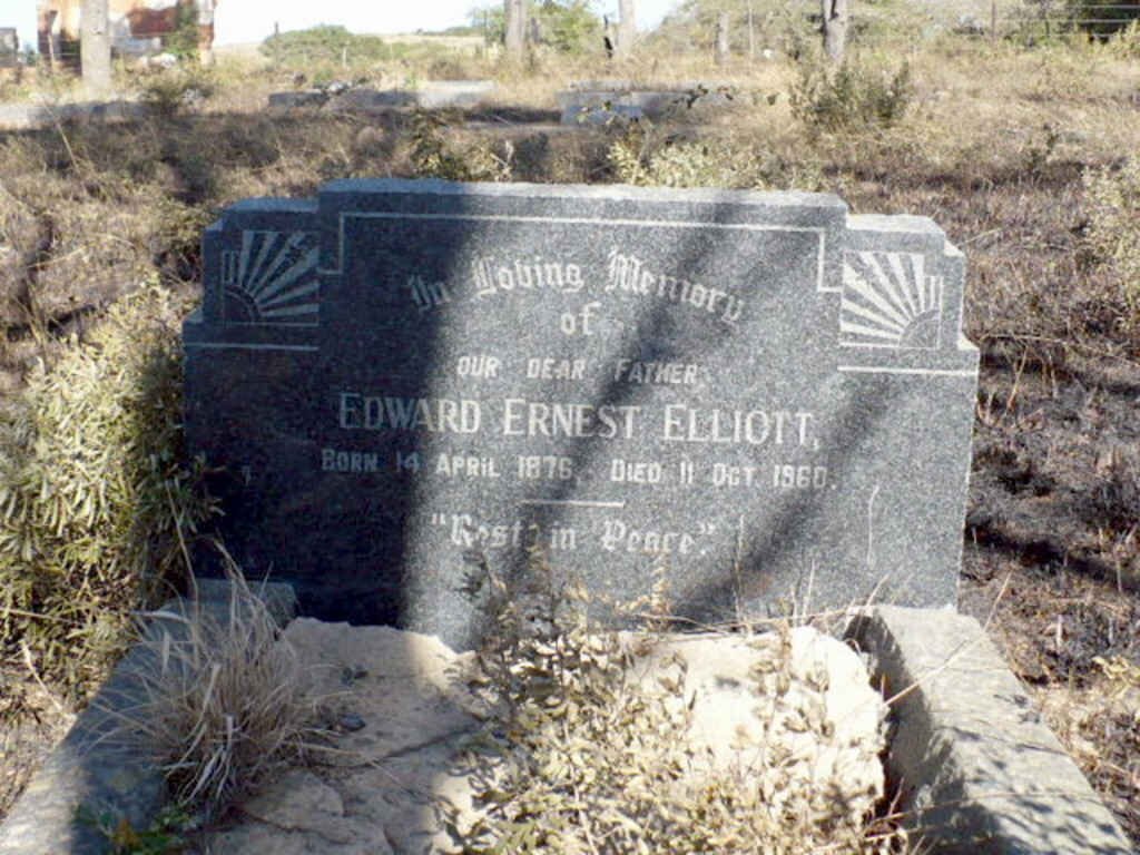 ELLIOTT Edward Ernest 1876-1960