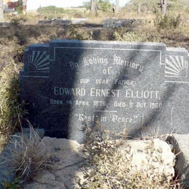 ELLIOTT Edward Ernest 1876-1960