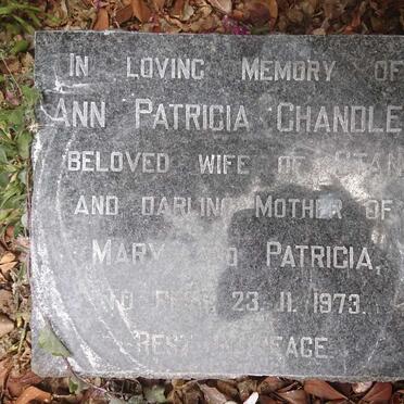 CHANDLER Ann Patricia -1973