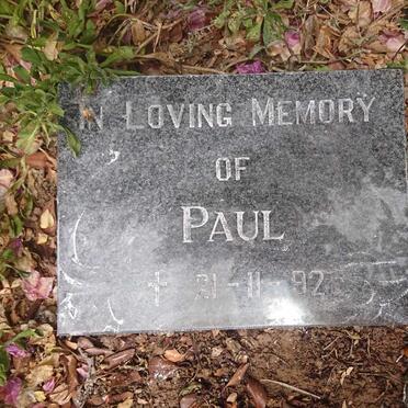 ? Paul -1992