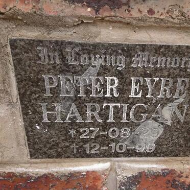 HARTIGAN Peter Eyre 1929-1999
