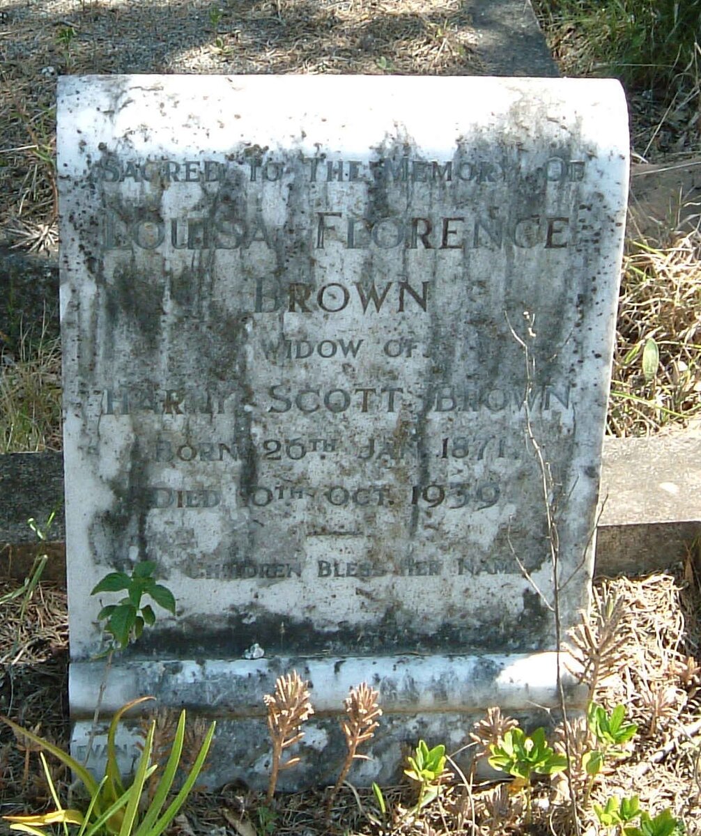BROWN Louisa Florence 1871-1939