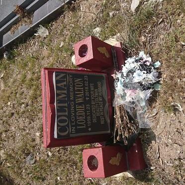 COLTMAN Loedie Walton 1959-2018