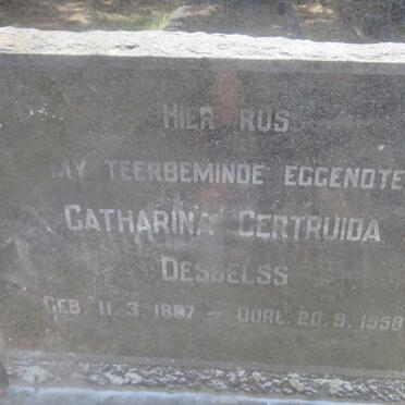 DESSELSS Catharina Gertruida 1887-1958
