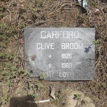 GARFORD Clive Broom 1926-1988