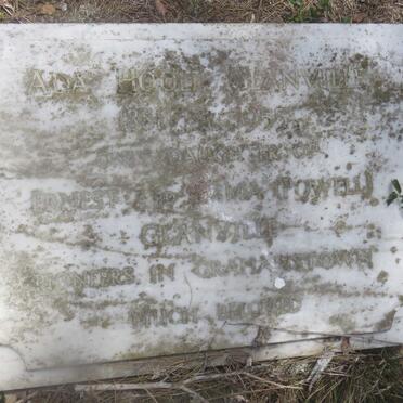 GLANVILLE Ada Hoole 1881-1955