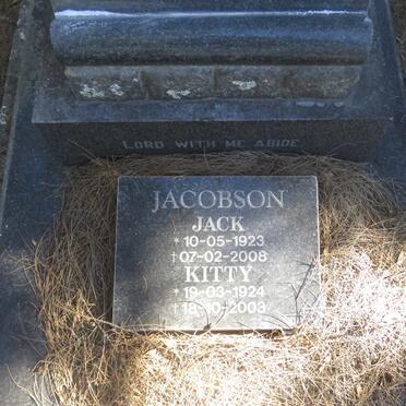 JACOBSON John Rudolph 1872-1966 &amp; Gertrude J.H. BOTHA 1884-1978 :: JACOBSON Jack 1923-2008 :: JACOBSON Kitty 1924-2003