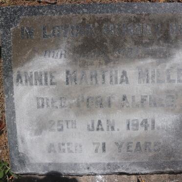 MILLER Annie Martha -1941