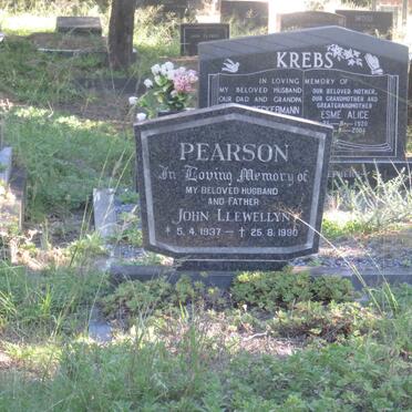 PEARSON John Llewellyn 1937-1990