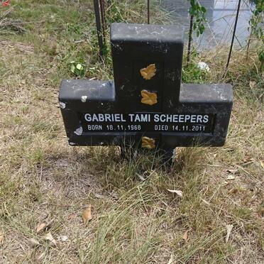 SCHEEPERS Gabriel Tami 1968-2011