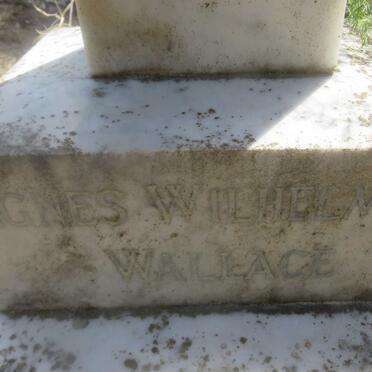 WALLACE Agnes Wilhelmina -1956