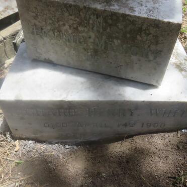 WHITE Richard Henry -1900