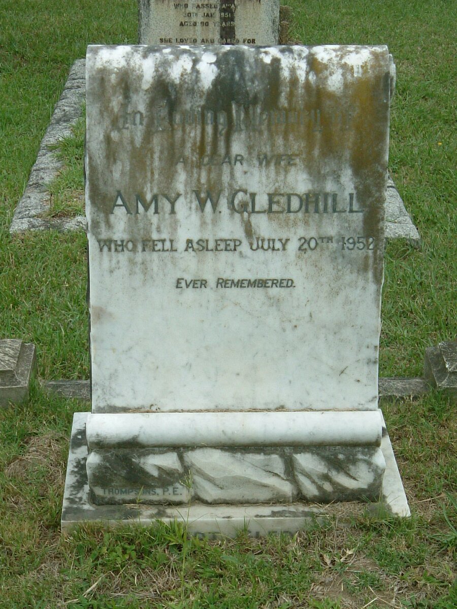 GLEDHILL Amy W. -1952