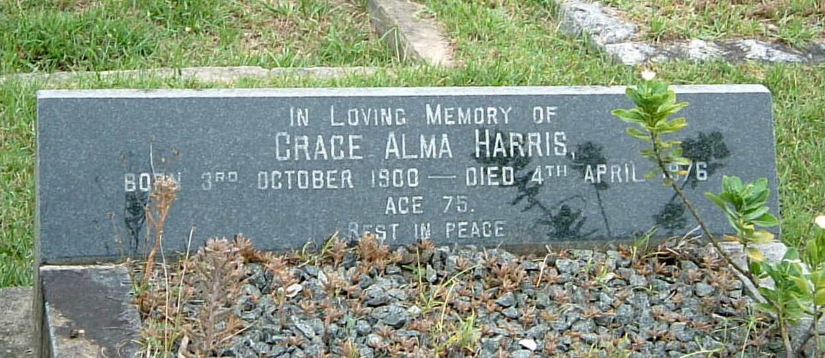 HARRIS Grace Alma 1900-1976