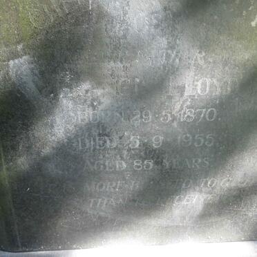 LLOYD Francis 1870-1955