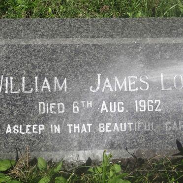 LORY William James -1962 &amp; Dora Frances SMITH -1975